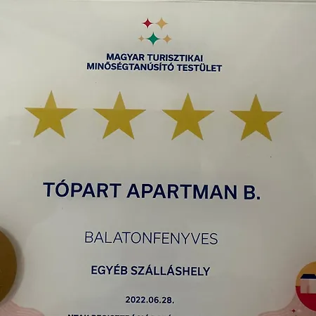 Holiday home Topart Apartman B Little House Balatonfenyves
