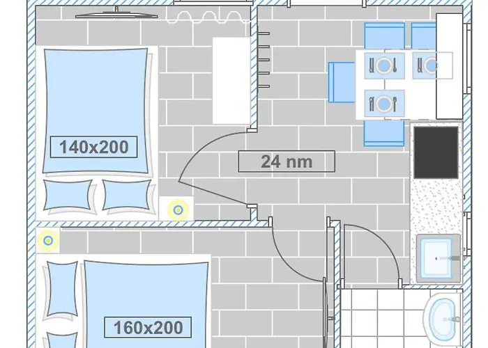 Hébergement de vacances Topart Apartman B Little House Balatonfenyves